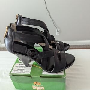 Michael Kors Black Elegant Heels